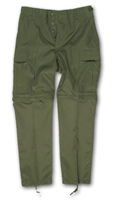 Pantalones oliva cazador desmontables - La moda dell'abbigliamento militare
