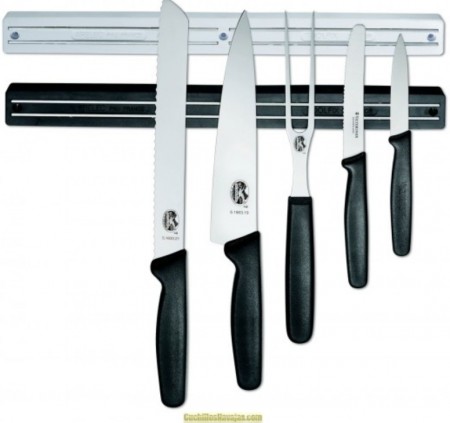 Colgador magnetico para cuchillos de cocina