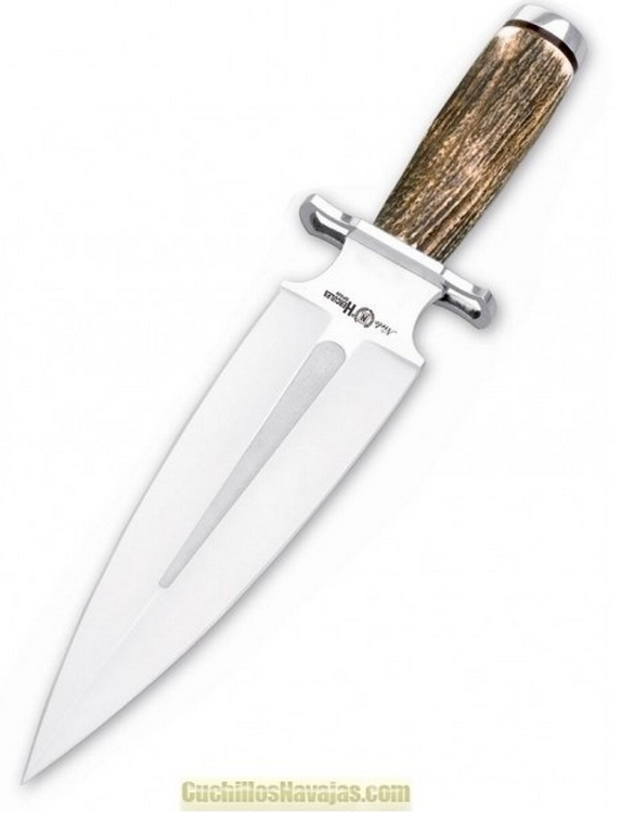Hubertus caza bolsillos Cuchillo con bolsa cuchillo de caza mango cuchillo 17300hh 