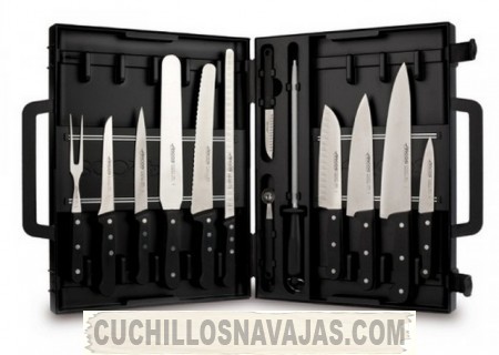 MALETIN PROFESIONAL CUCHILLOS ARCOS 450x320 - Gustati i tuoi coltelli d'avventura intensa