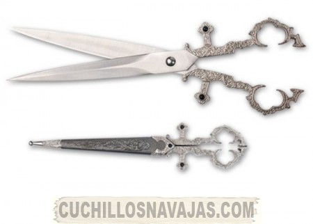 Replica tijeras siglo XVII Crossnar 450x322 - Navajas, cuchillos, machetes, telescopios marca Crossnar