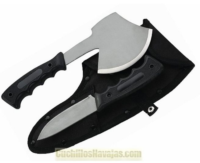 Set hacha y cuchillo - Hachas y Machetes marca RUI