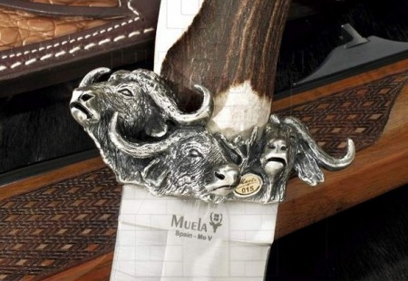 Cuchillo caza Buffalo de lujo 450x310 - "African Safari Series" di Muela