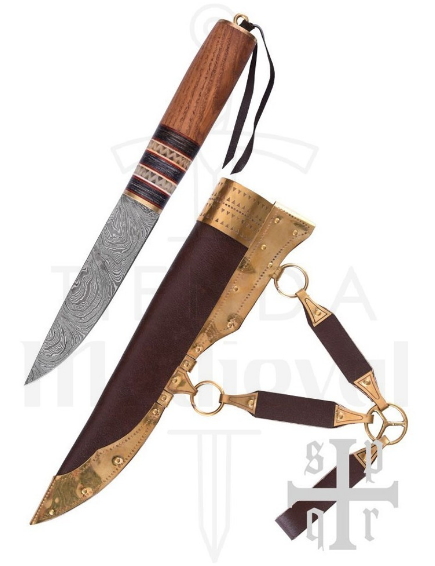 Cuchillo Vikingo Damasquino - Cuchillos Vikingos