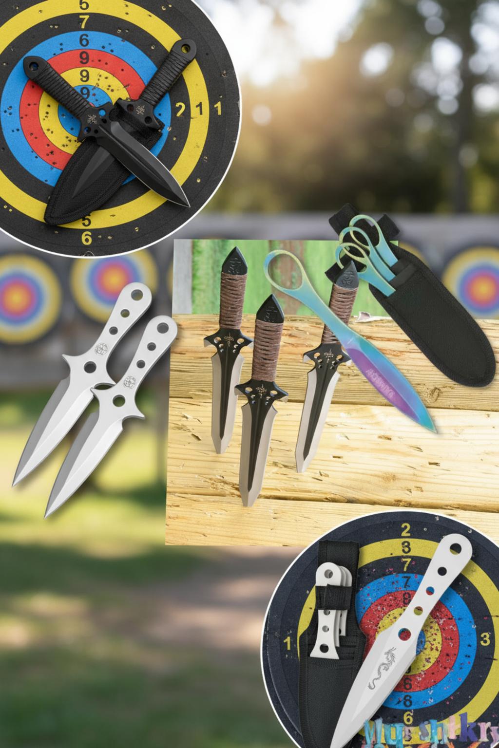 Cuchillos lanzadores de alta precisión