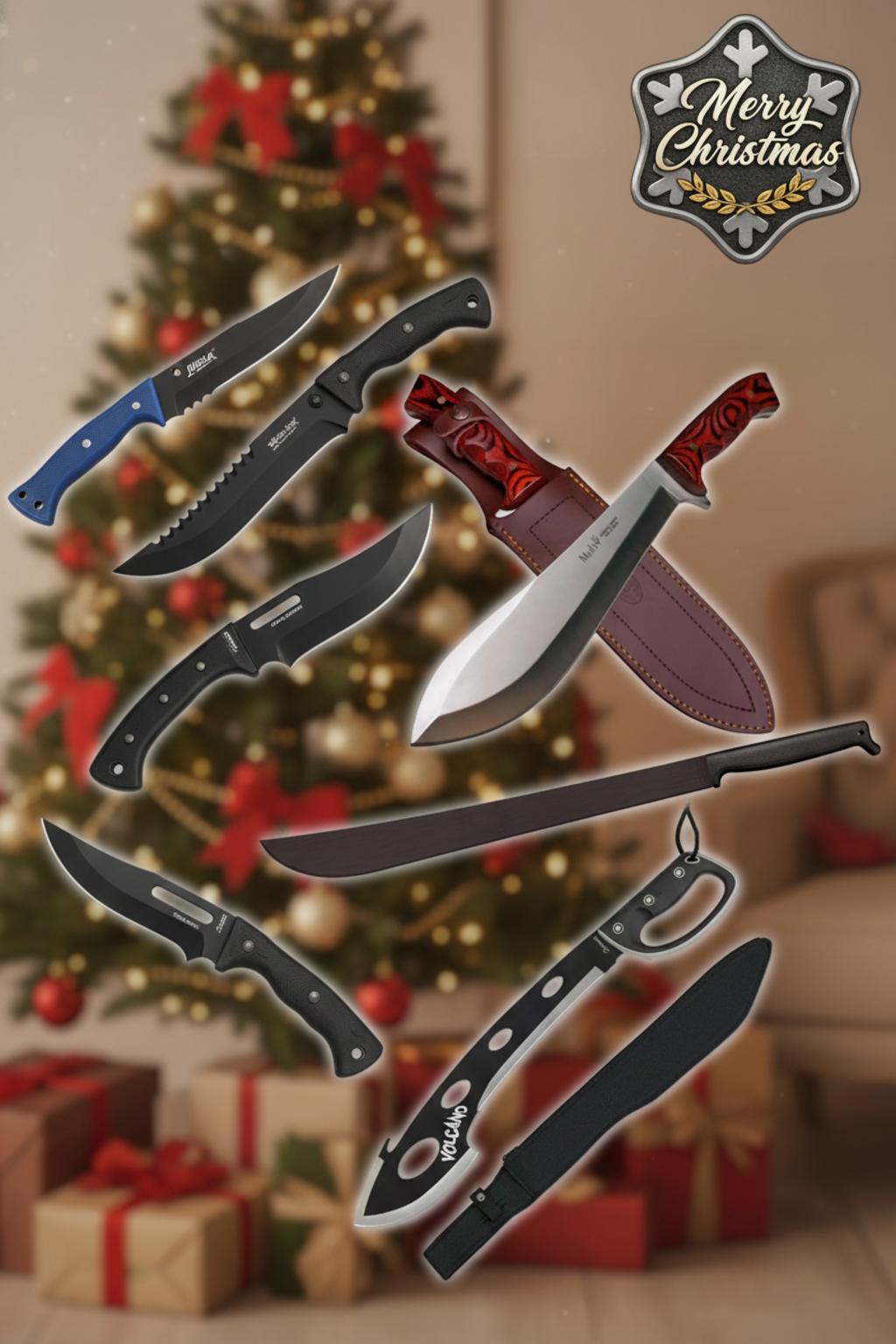 Facões robustos para aventura